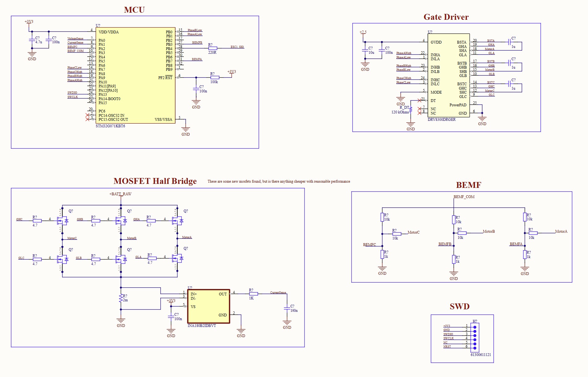 4-in-1 ESC and power distribution board